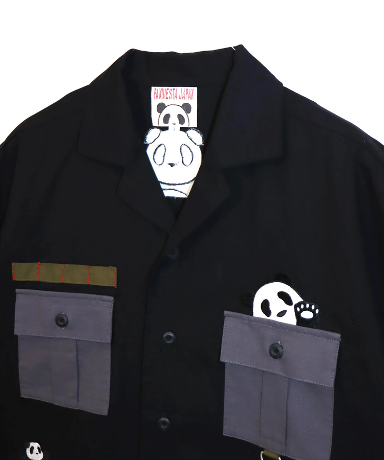 PANDIESTA(パンディエスタ) |SB PANDIESTA ミリタリー切替 ミリタリー シャツ(585952 MENS)