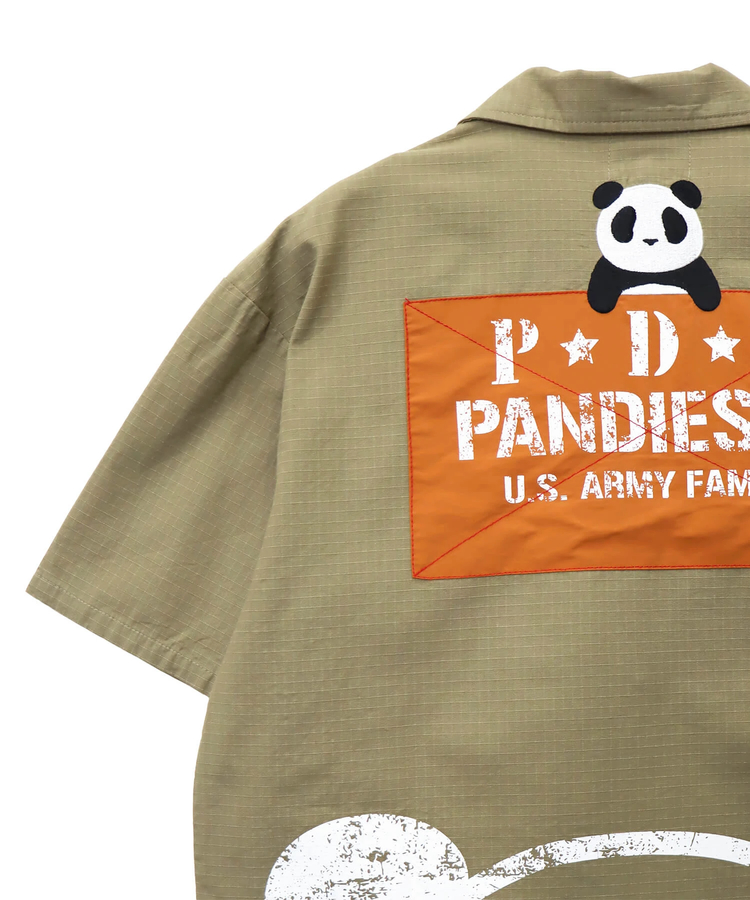 PANDIESTA(パンディエスタ) |SB PANDIESTA ミリタリー切替 ミリタリー シャツ(585952 MENS)