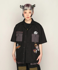 PANDIESTA(パンディエスタ) |SB PANDIESTA ミリタリー切替 ミリタリー シャツ(585952 MENS)
