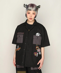 PANDIESTA(パンディエスタ) |SB PANDIESTA ミリタリー切替 ミリタリー シャツ(585952 MENS)
