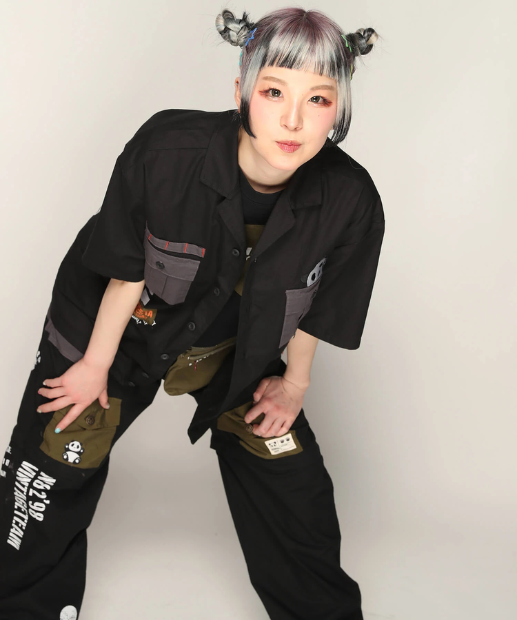 PANDIESTA(パンディエスタ) |SB PANDIESTA ミリタリー切替 ミリタリー シャツ(585952 MENS)