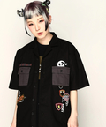 PANDIESTA(パンディエスタ) |SB PANDIESTA ミリタリー切替 ミリタリー シャツ(585952 MENS)
