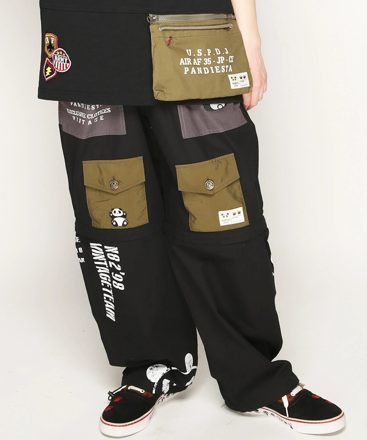 PANDIESTA(パンディエスタ) |SB PANDIESTA ミリタリー切替 デタッチャブル パンツ(585953 MENS)
