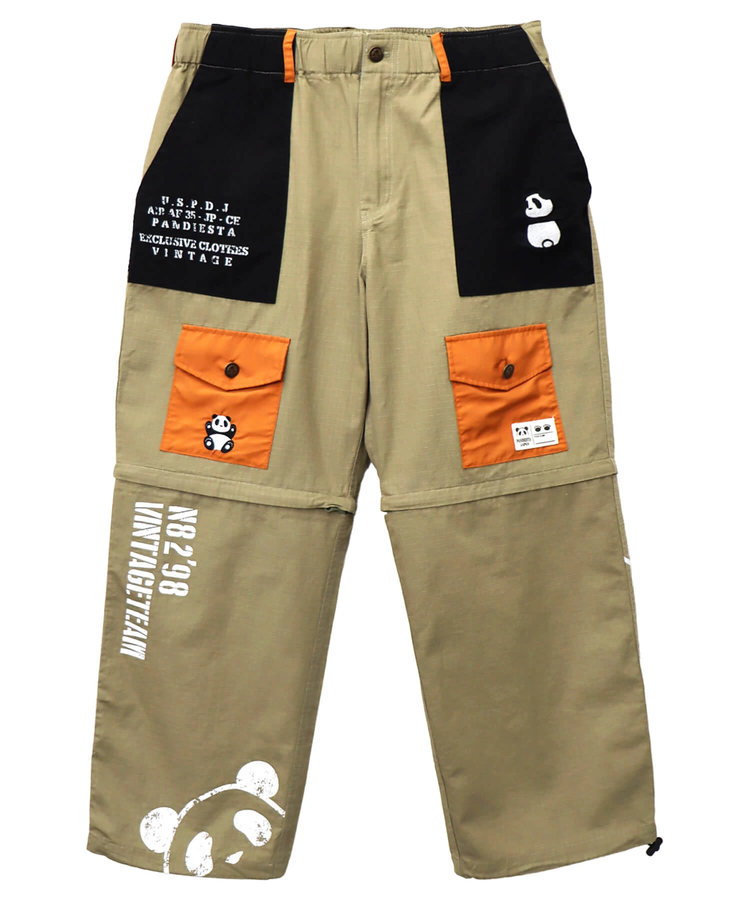 PANDIESTA(パンディエスタ) |SB PANDIESTA ミリタリー切替 デタッチャブル パンツ(585953 MENS)