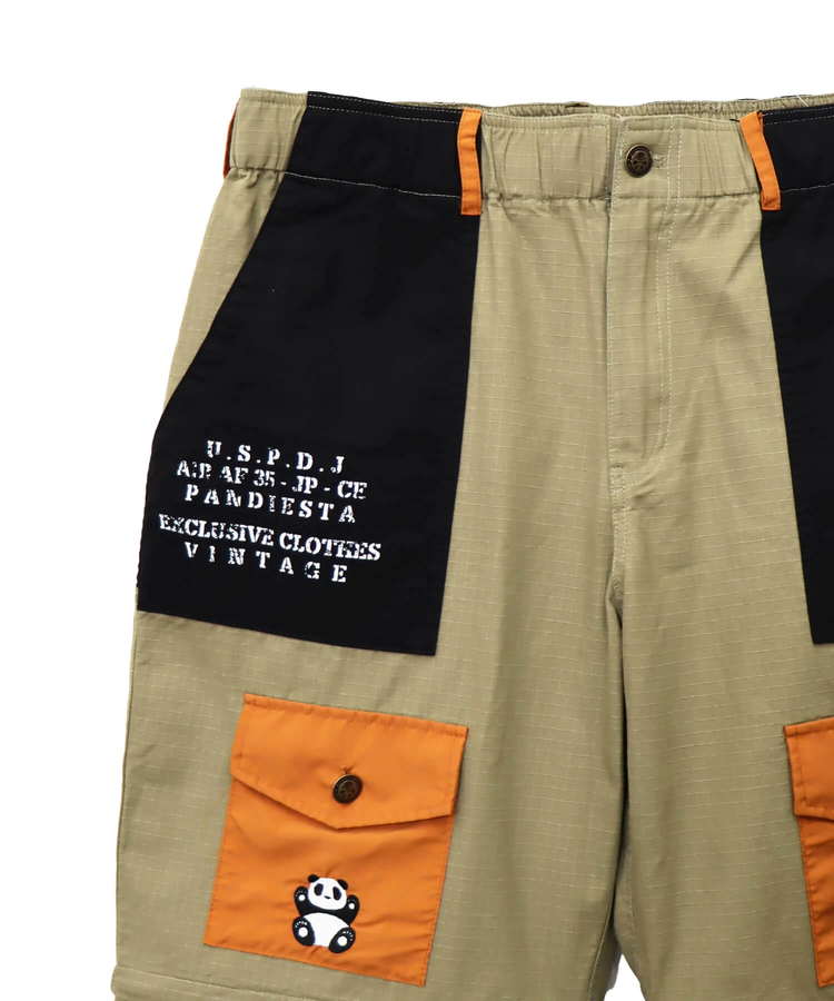 PANDIESTA(パンディエスタ) |SB PANDIESTA ミリタリー切替 デタッチャブル パンツ(585953 MENS)