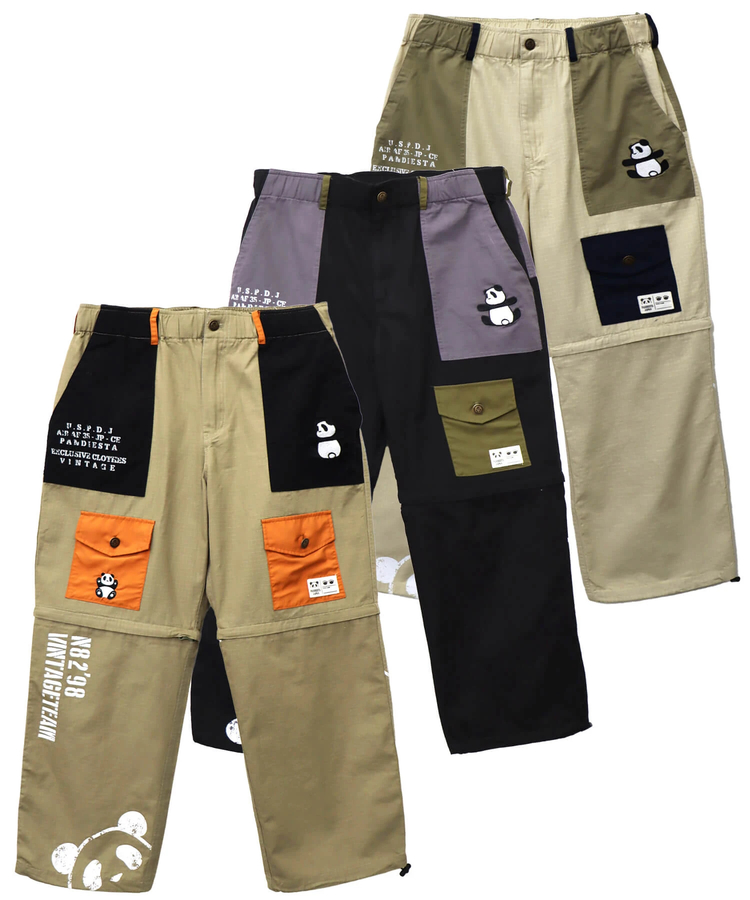 PANDIESTA(パンディエスタ) |SB PANDIESTA ミリタリー切替 デタッチャブル パンツ(585953 MENS)