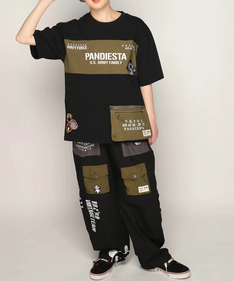 PANDIESTA(パンディエスタ) |SB PANDIESTA ミリタリー切替 デタッチャブル パンツ(585953 MENS)