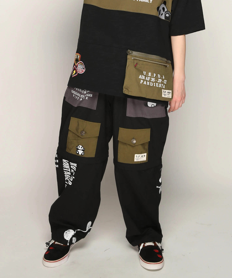PANDIESTA(パンディエスタ) |SB PANDIESTA ミリタリー切替 デタッチャブル パンツ(585953 MENS)