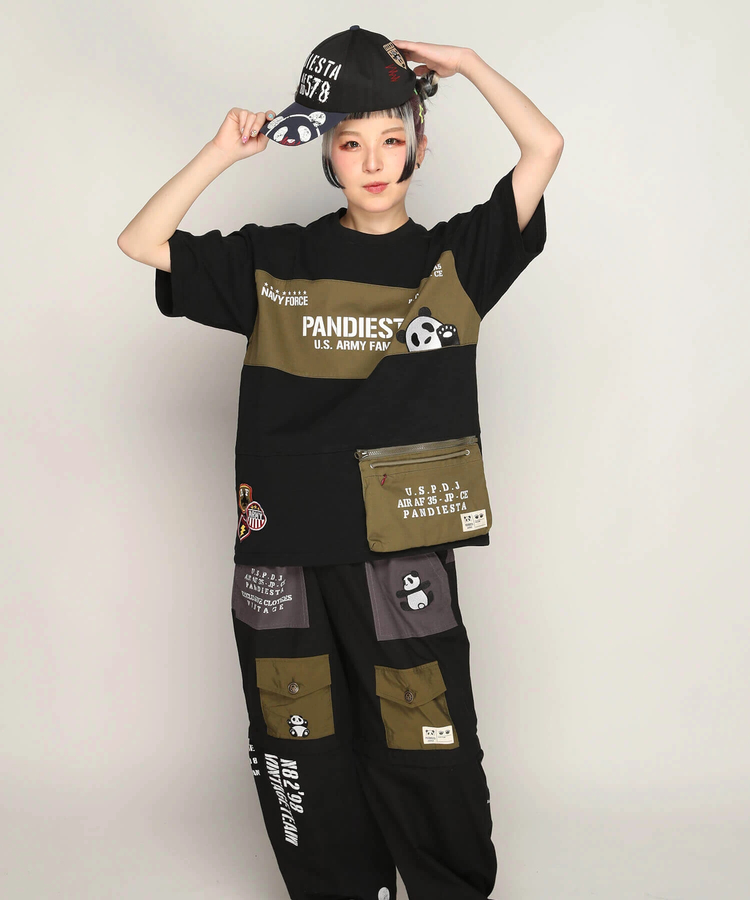 PANDIESTA(パンディエスタ) |SB PANDIESTA ミリタリー切替 デタッチャブル パンツ(585953 MENS)