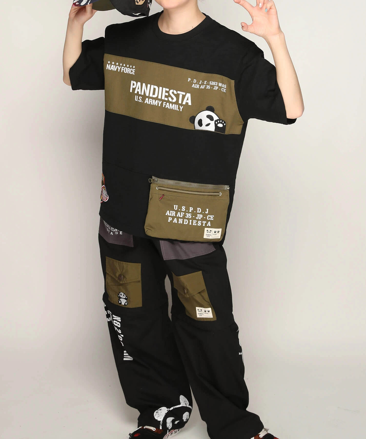 PANDIESTA(パンディエスタ) |SB PANDIESTA ミリタリー切替 デタッチャブル パンツ(585953 MENS)