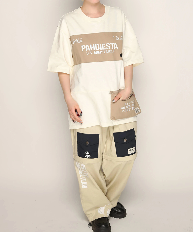 PANDIESTA(パンディエスタ) |SB PANDIESTA ミリタリー切替 デタッチャブル パンツ(585953 MENS)