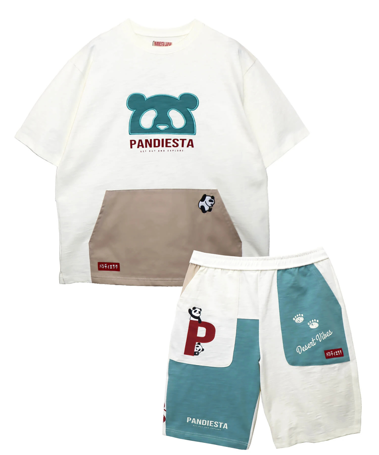 PANDIESTA(パンディエスタ) |SB PANDIESTA カンガルーポケット Tシャツ＆ショーツ セットアップ 上下組(585958 MENS)