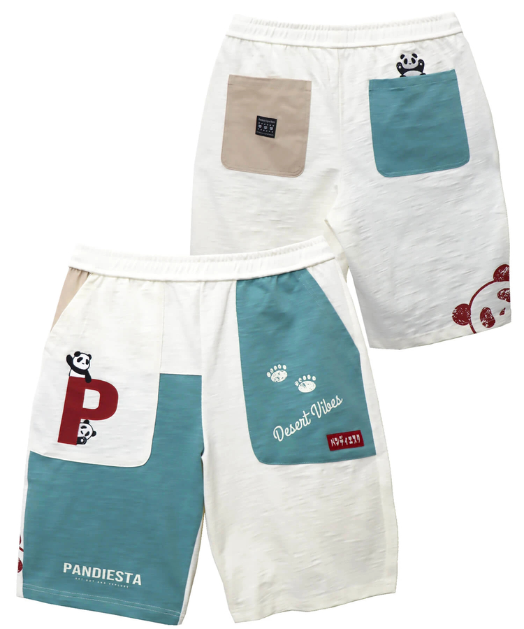 PANDIESTA(パンディエスタ) |SB PANDIESTA カンガルーポケット Tシャツ＆ショーツ セットアップ 上下組(585958 MENS)