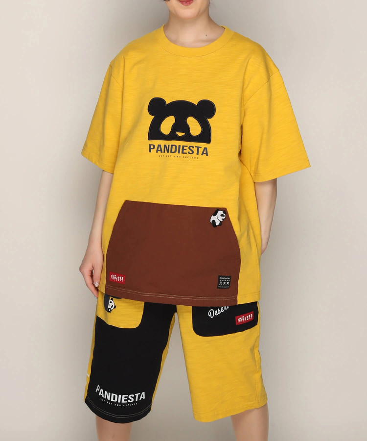 PANDIESTA(パンディエスタ) |SB PANDIESTA カンガルーポケット Tシャツ＆ショーツ セットアップ 上下組(585958 MENS)