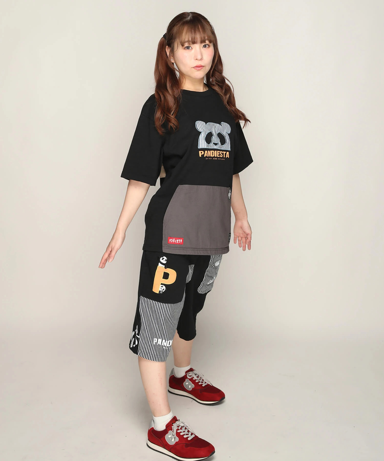 PANDIESTA(パンディエスタ) |SB PANDIESTA カンガルーポケット Tシャツ＆ショーツ セットアップ 上下組(585958 MENS)