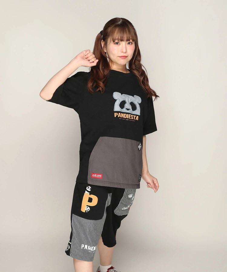 PANDIESTA(パンディエスタ) |SB PANDIESTA カンガルーポケット Tシャツ＆ショーツ セットアップ 上下組(585958 MENS)