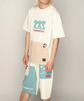 PANDIESTA(パンディエスタ) |SB PANDIESTA カンガルーポケット Tシャツ＆ショーツ セットアップ 上下組(585958 MENS)