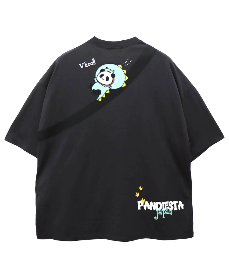 PANDIESTA(パンディエスタ) |SB PANDIESTA ダイナソーぱんだ BAG BIG Tシャツ(585754 MENS)
