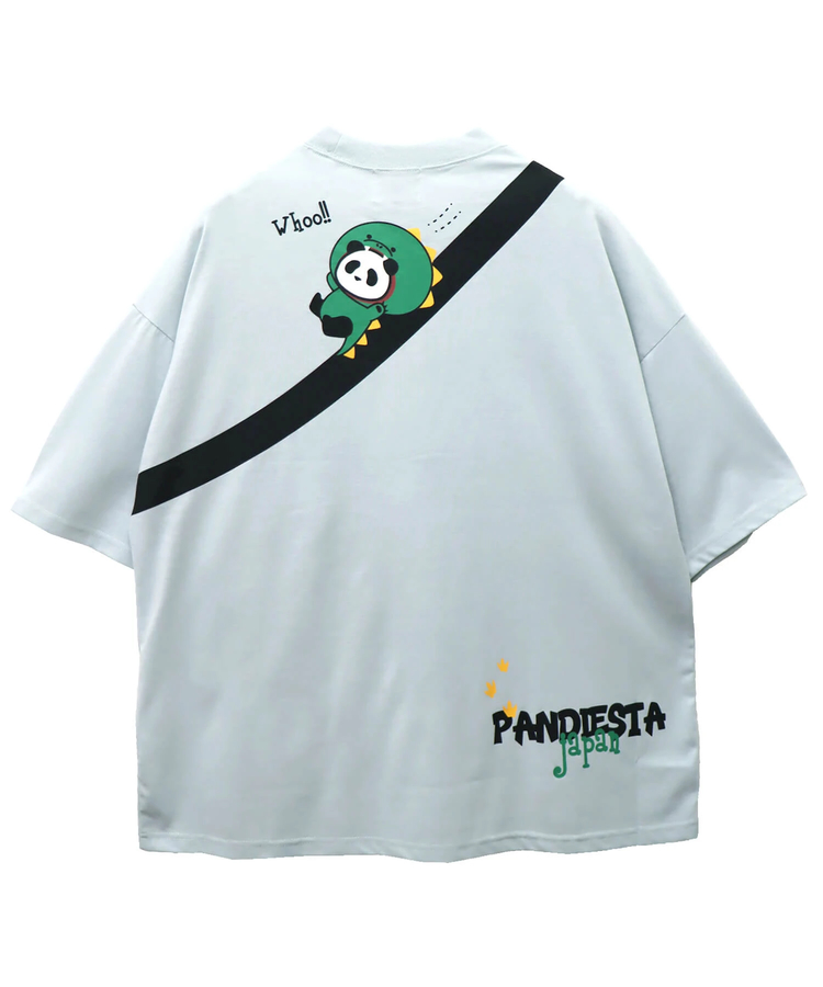 PANDIESTA(パンディエスタ) |SB PANDIESTA ダイナソーぱんだ BAG BIG Tシャツ(585754 MENS)