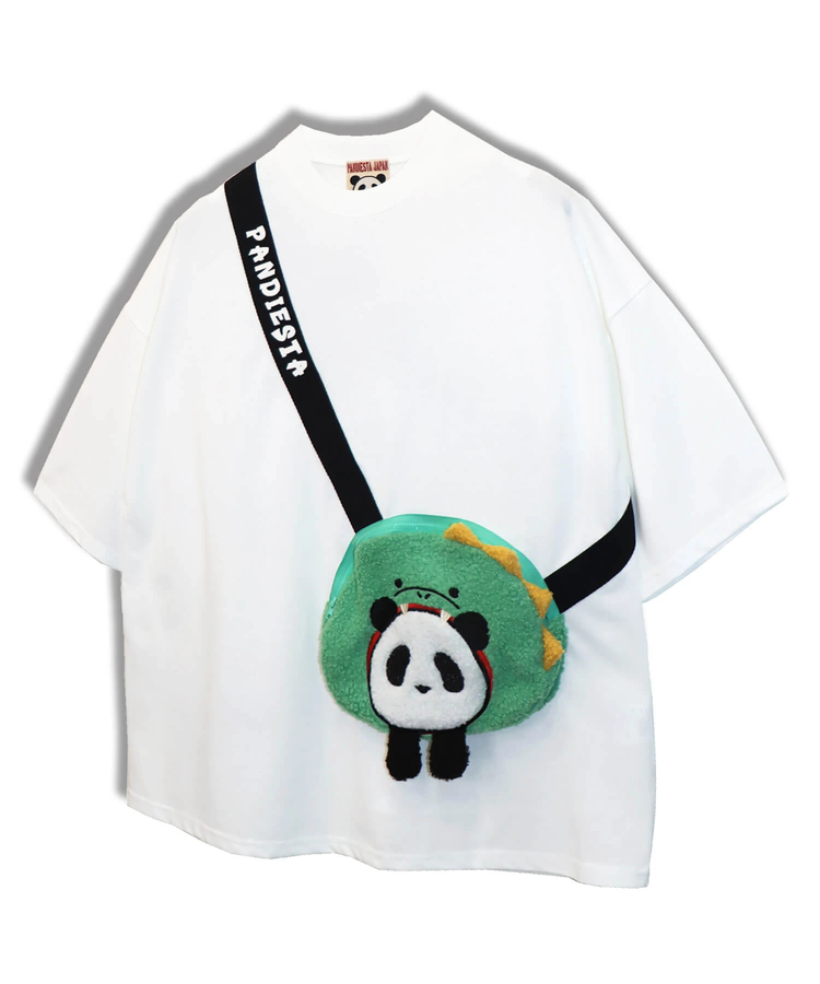 PANDIESTA(パンディエスタ) |SB PANDIESTA ダイナソーぱんだ BAG BIG Tシャツ(585754 MENS)