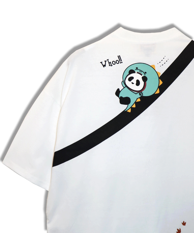 PANDIESTA(パンディエスタ) |SB PANDIESTA ダイナソーぱんだ BAG BIG Tシャツ(585754 MENS)