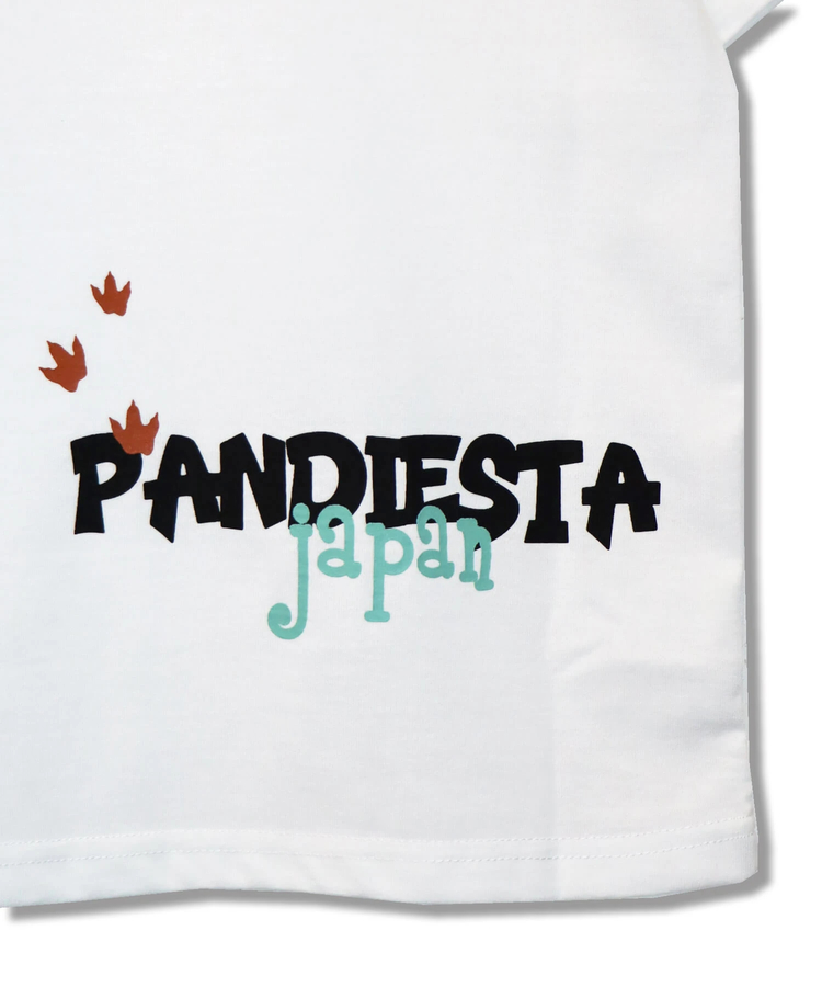 PANDIESTA(パンディエスタ) |SB PANDIESTA ダイナソーぱんだ BAG BIG Tシャツ(585754 MENS)