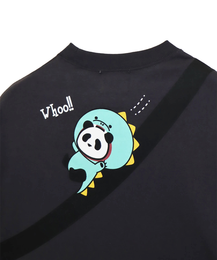 PANDIESTA(パンディエスタ) |SB PANDIESTA ダイナソーぱんだ BAG BIG Tシャツ(585754 MENS)