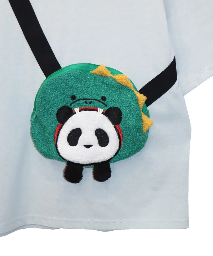 PANDIESTA(パンディエスタ) |SB PANDIESTA ダイナソーぱんだ BAG BIG Tシャツ(585754 MENS)