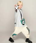 PANDIESTA(パンディエスタ) |SB PANDIESTA ダイナソーぱんだ BAG BIG Tシャツ(585754 MENS)