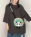 PANDIESTA(パンディエスタ) |SB PANDIESTA ダイナソーぱんだ BAG BIG Tシャツ(585754 MENS)
