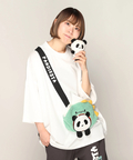 PANDIESTA(パンディエスタ) |SB PANDIESTA ダイナソーぱんだ BAG BIG Tシャツ(585754 MENS)