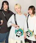 PANDIESTA(パンディエスタ) |SB PANDIESTA ダイナソーぱんだ BAG BIG Tシャツ(585754 MENS)