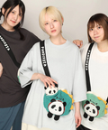 PANDIESTA(パンディエスタ) |SB PANDIESTA ダイナソーぱんだ BAG BIG Tシャツ(585754 MENS)