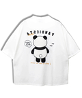 PANDIESTA(パンディエスタ) |SB PANDIESTA 手足ブラブラ ぬいぐるみぱんだ BIG Tシャツ(585756 MENS)
