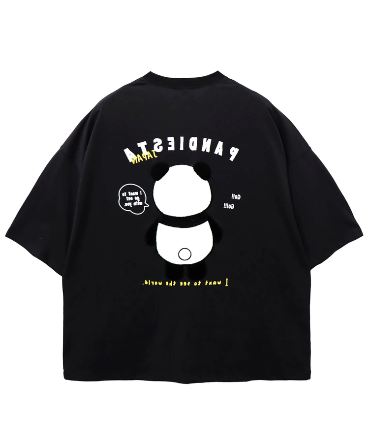 PANDIESTA(パンディエスタ) |SB PANDIESTA 手足ブラブラ ぬいぐるみぱんだ BIG Tシャツ(585756 MENS)