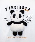PANDIESTA(パンディエスタ) |SB PANDIESTA 手足ブラブラ ぬいぐるみぱんだ BIG Tシャツ(585756 MENS)