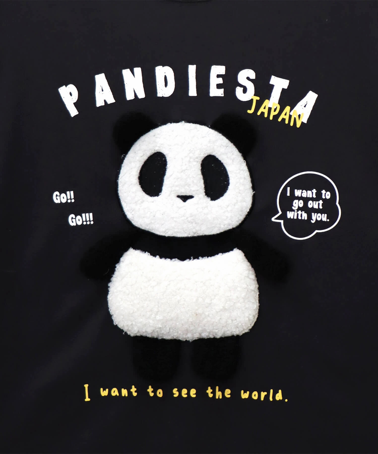 PANDIESTA(パンディエスタ) |SB PANDIESTA 手足ブラブラ ぬいぐるみぱんだ BIG Tシャツ(585756 MENS)