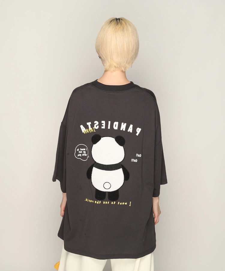 PANDIESTA(パンディエスタ) |SB PANDIESTA 手足ブラブラ ぬいぐるみぱんだ BIG Tシャツ(585756 MENS)
