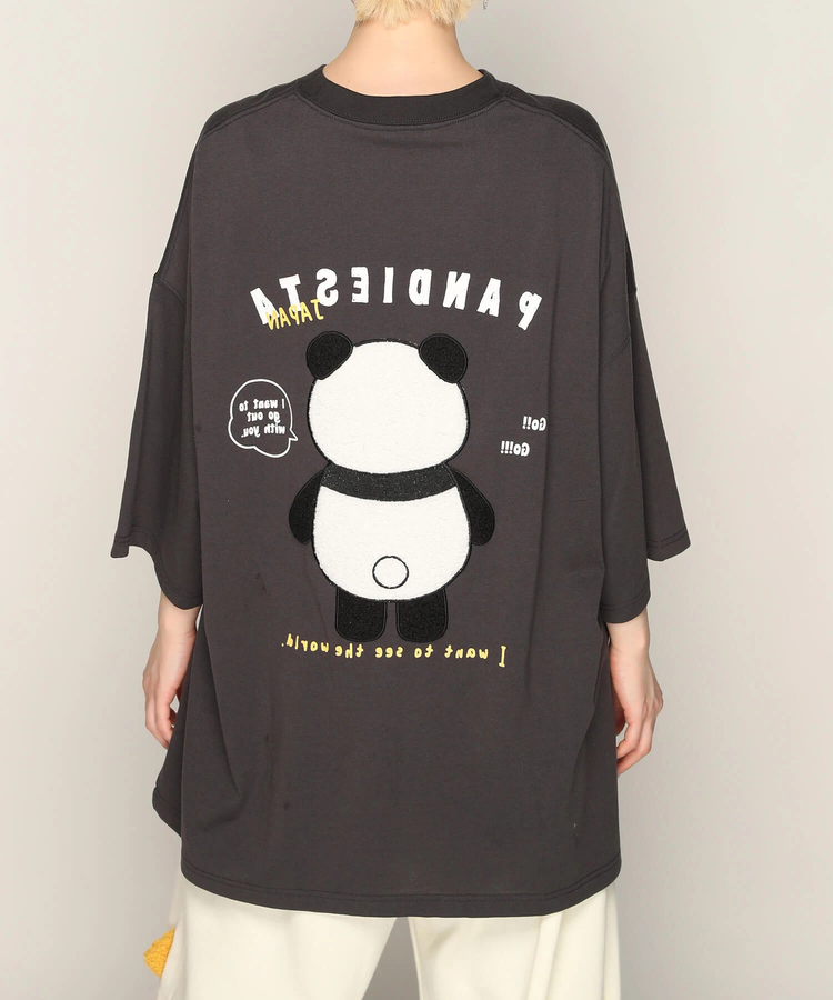PANDIESTA(パンディエスタ) |SB PANDIESTA 手足ブラブラ ぬいぐるみぱんだ BIG Tシャツ(585756 MENS)