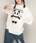 PANDIESTA(パンディエスタ) |SB PANDIESTA 手足ブラブラ ぬいぐるみぱんだ BIG Tシャツ(585756 MENS)