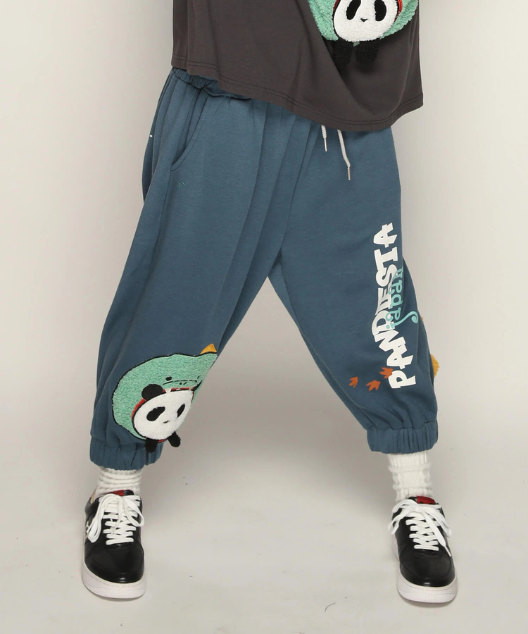 PANDIESTA(パンディエスタ) |SB PANDIESTA ダイナソーぱんだ クロップドパンツ(585755 MENS)