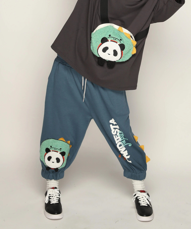 PANDIESTA(パンディエスタ) |SB PANDIESTA ダイナソーぱんだ クロップドパンツ(585755 MENS)
