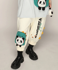 PANDIESTA(パンディエスタ) |SB PANDIESTA ダイナソーぱんだ クロップドパンツ(585755 MENS)