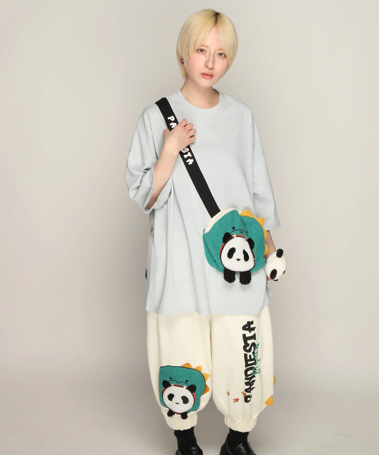 PANDIESTA(パンディエスタ) |SB PANDIESTA ダイナソーぱんだ クロップドパンツ(585755 MENS)