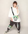 PANDIESTA(パンディエスタ) |SB PANDIESTA ダイナソーぱんだ クロップドパンツ(585755 MENS)
