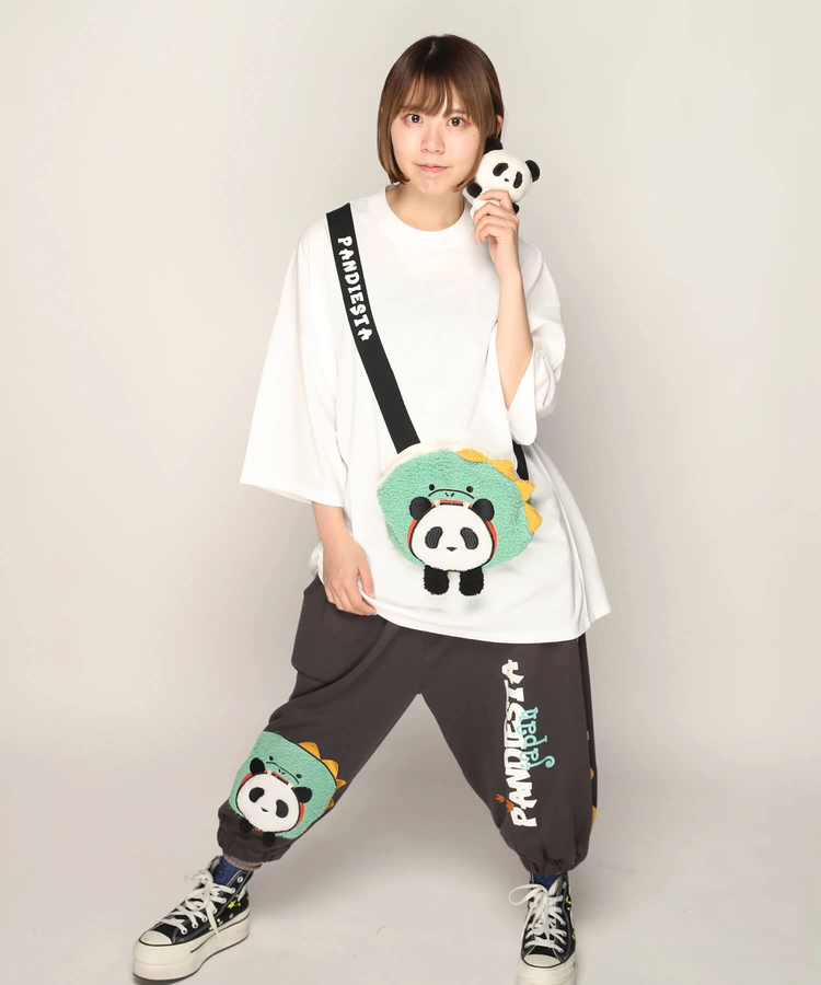 PANDIESTA(パンディエスタ) |SB PANDIESTA ダイナソーぱんだ クロップドパンツ(585755 MENS)