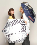 PANDIESTA(パンディエスタ) |SB 熊猫謹製 UVコート 折りたたみ傘 アイコン＆ロゴ 晴雨兼用 ホワイト(585040 MENS/WOMENS)