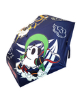 PANDIESTA(パンディエスタ) |SB 熊猫謹製 UVコート 折りたたみ傘 熊猫風雷神 晴雨兼用 ネイビー(585041 MENS/WOMENS)