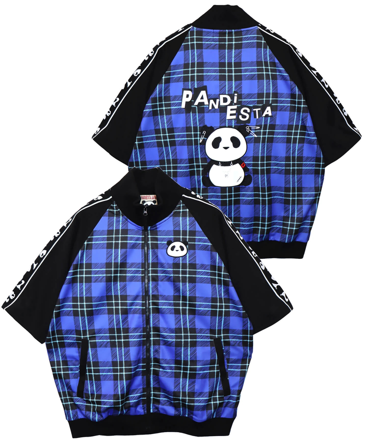 PANDIESTA(パンディエスタ) |SB PANDIESTA チェックでパンクな パンダ トラックジャージ(585100 MENS)