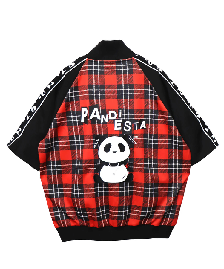 PANDIESTA(パンディエスタ) |SB PANDIESTA チェックでパンクな パンダ トラックジャージ(585100 MENS)